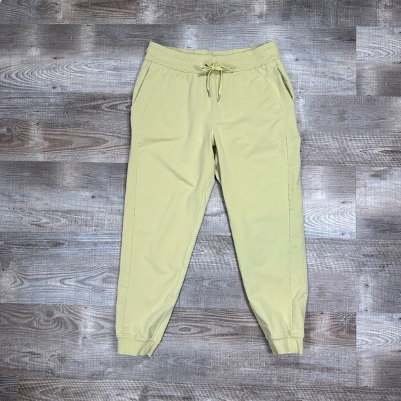 Lululemon Pants - Lululemon Pants Scuba High-Rise French Terry Jogger Yellow Women's 12